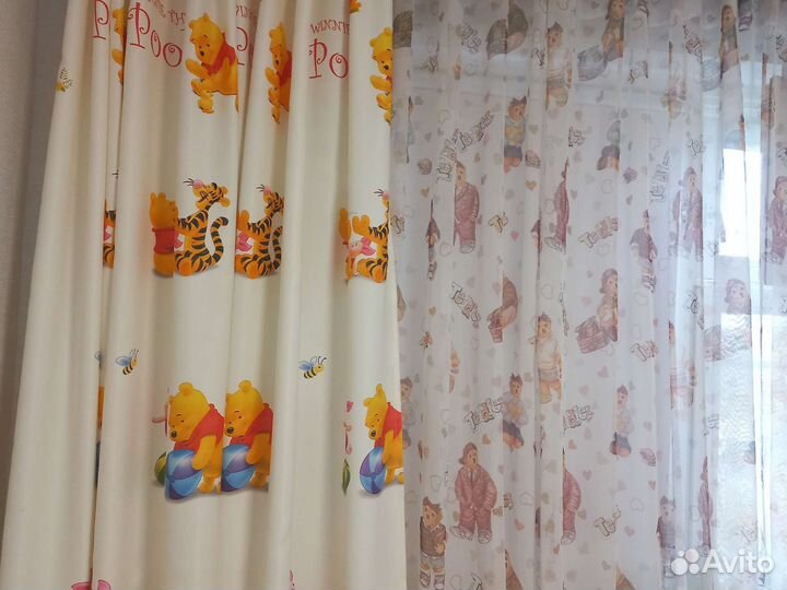 Шторы и тюль в комплекте