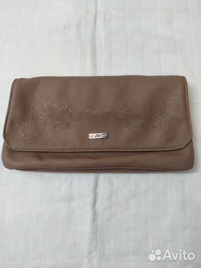 Женская сумка кожаная клатч