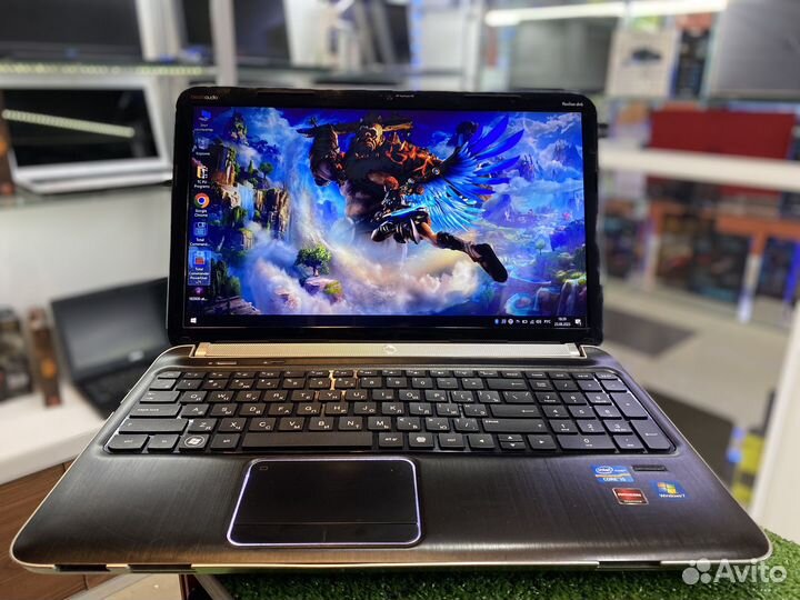 Игровой HP i5 видео 4 gb озу 8 gb Ssd+HDD