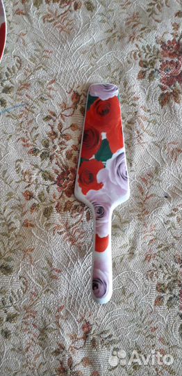 Тарелка для торта с лопаткой