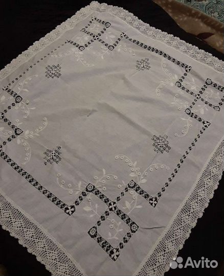 Скатерти винтажные 10 шт. ручная работа