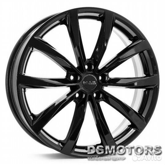 Диски Wolf 7/17 5x114.3 ET40 d76 gloss black