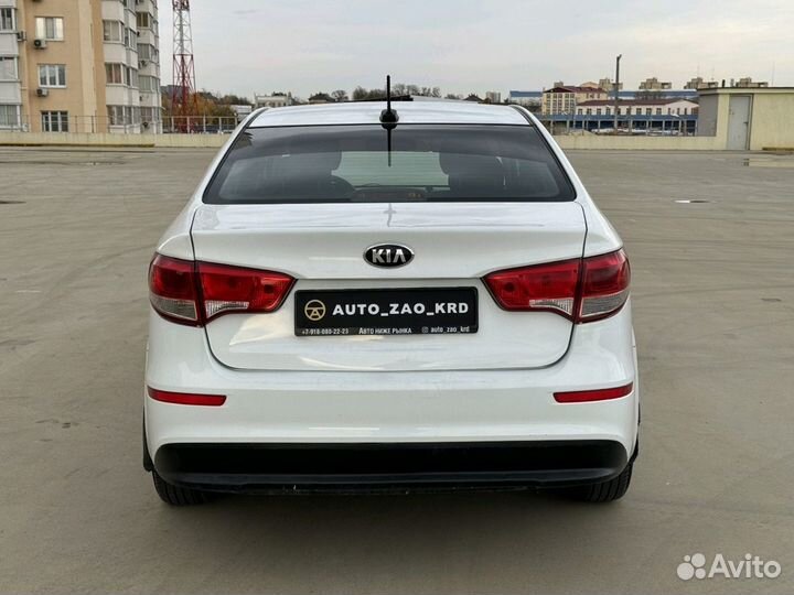 Kia Rio 1.6 AT, 2017, 172 200 км