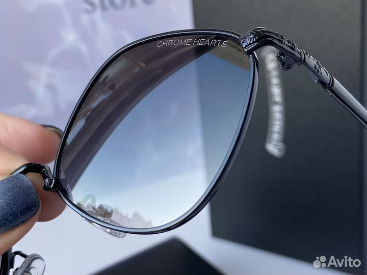 Солнцезащитные очки Chrome Hearts новые