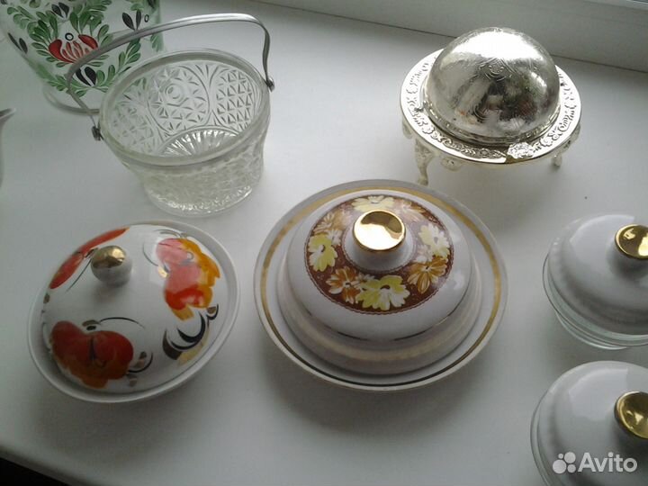 Заварники, конфетницы, крышки