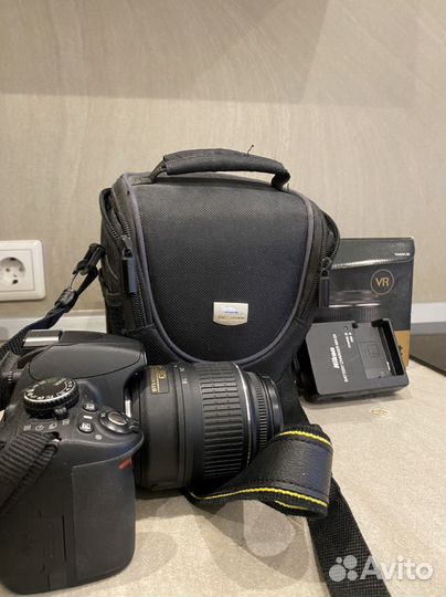 Зеркальный фотоаппарат nikon d3100 kit 18 55mm