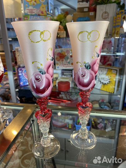 Свадебные бокалы