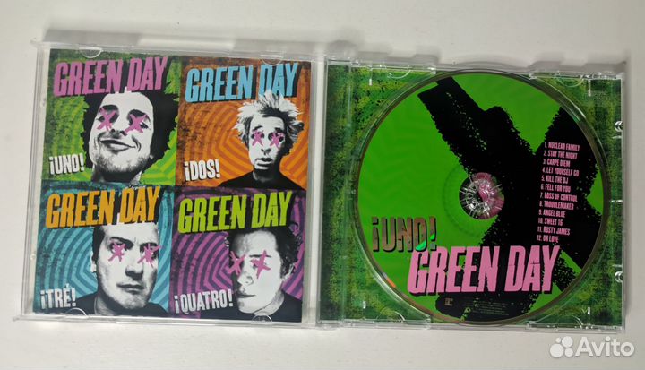 Cd Green Day iUno