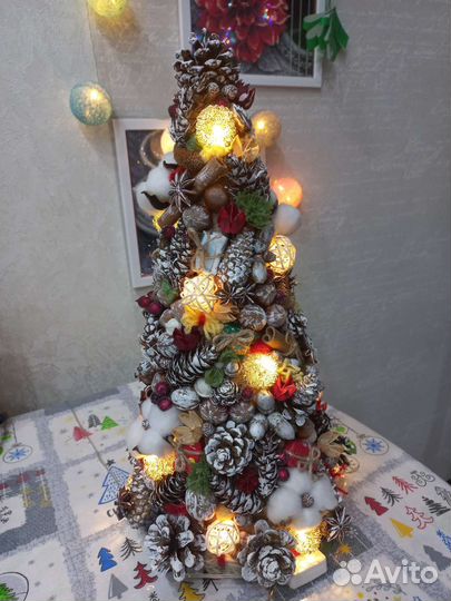 Елка ручной работы 46 см