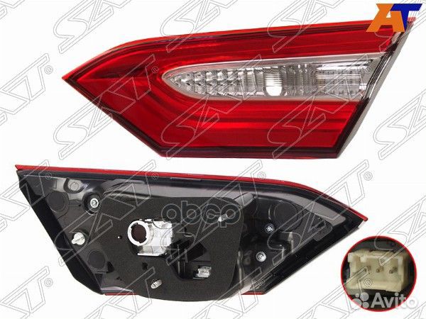 Фонарь в крышку багажника toyota camry 18- RH S