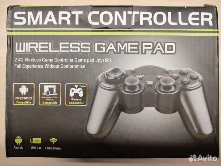 Джойстик беспроводной - (пк, тв-приставки, смарт)