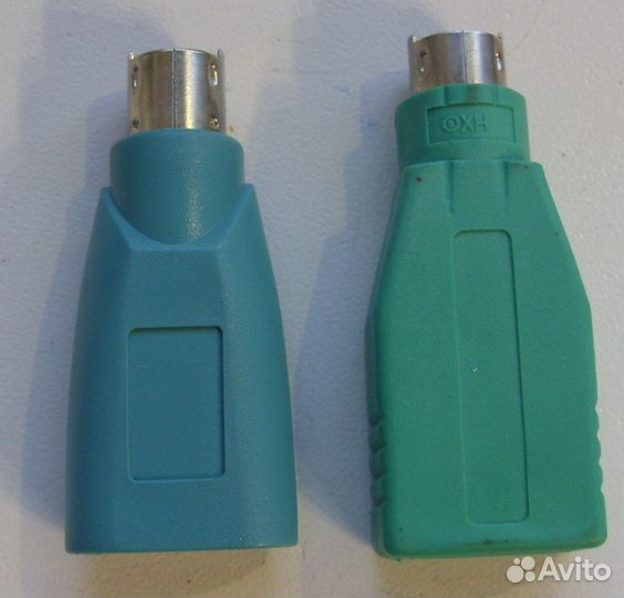 Переходники PS-2 на USB 2 штуки