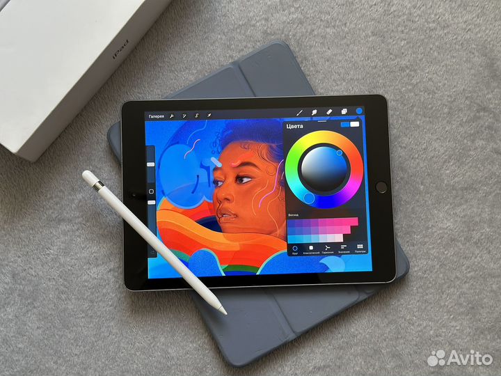 iPad 6 + Apple Pencil 1