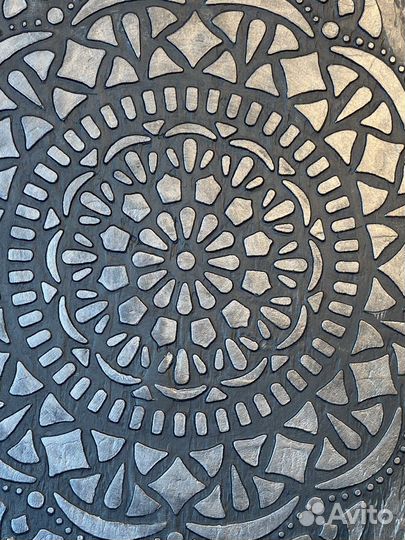 Настенное панно из декоративной штукатурки