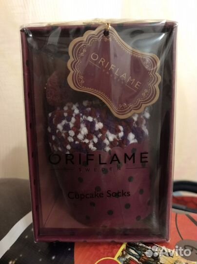 Носки женские теплые в форме кекса