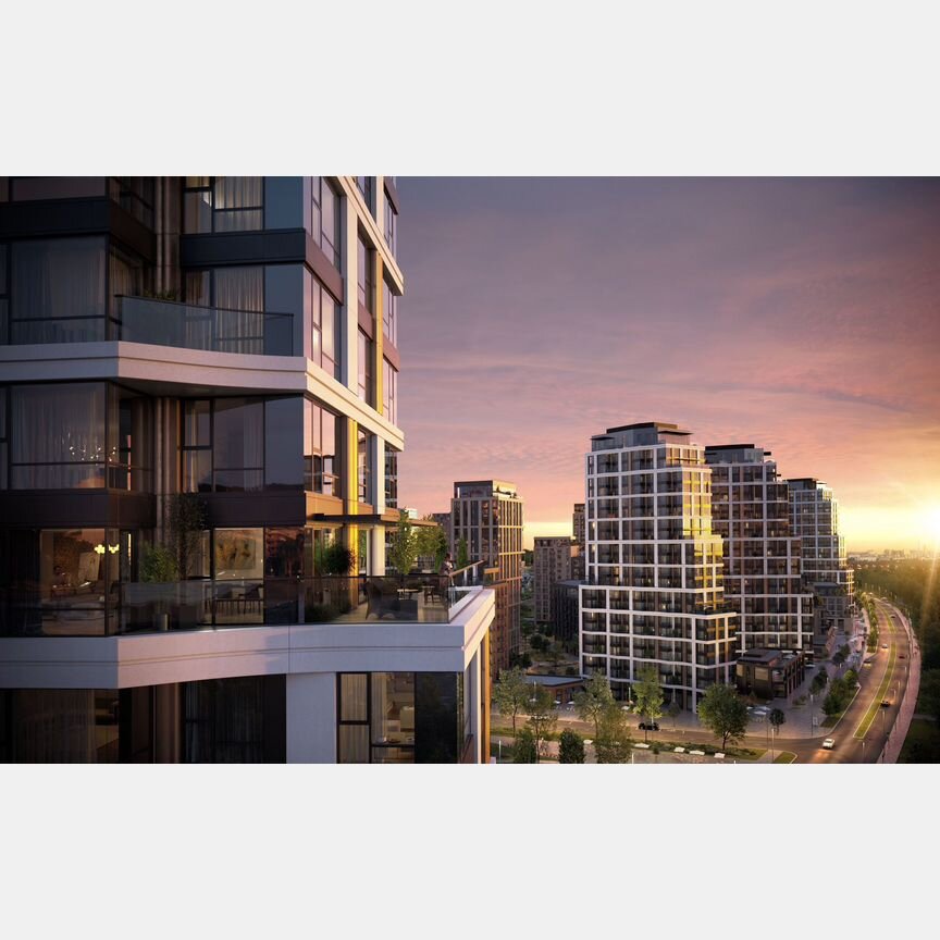 3-к. квартира, 128,2 м², 10/22 эт.