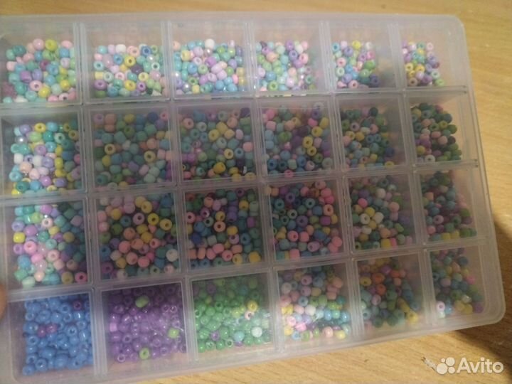 Набор крупного бисера