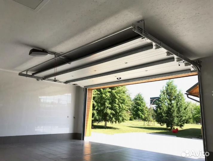 Автоматические гаражные секционные ворота