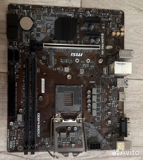 Материнская плата msi b365m pro