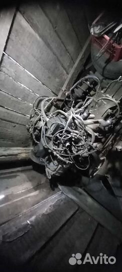 Двигатель+коробка + навесное на ауди80