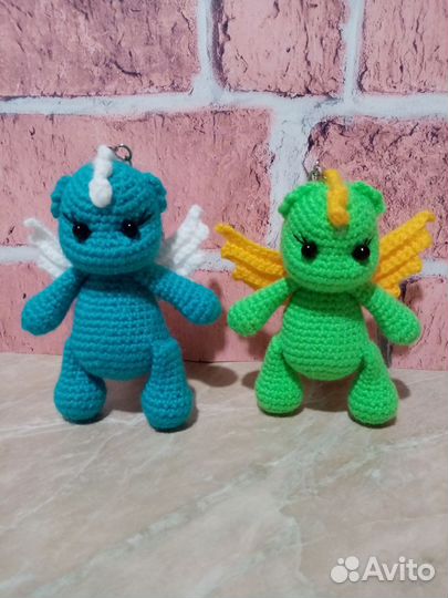 Дракон брелок