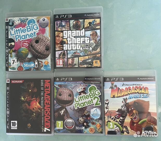 Диски для ps3