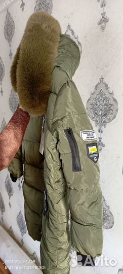 Куртка пуховик женский