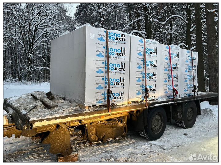 Газобетонные блоки газоблоки Бонолит