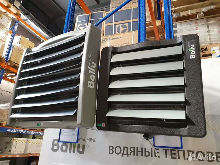 Водяные тепловентиляторы