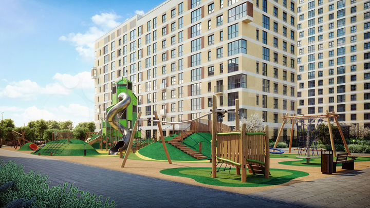 2-к. квартира, 65,5 м², 2/15 эт.