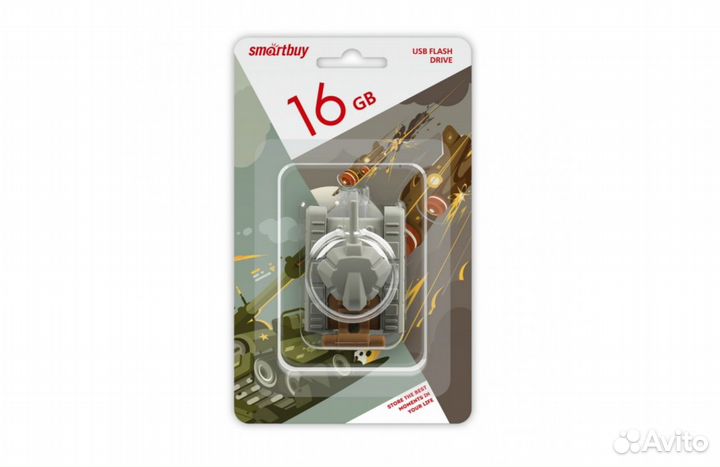 Флешка SmartBuy Танк 16GB 2.0