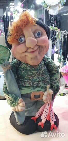 Куклы в чулочной технике, ручная работа