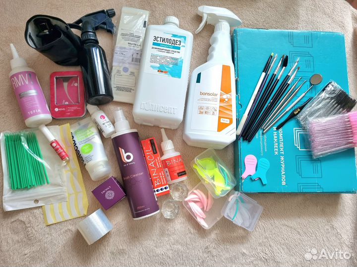 Материалы для ламинирования ресниц