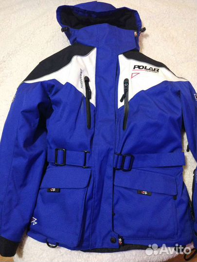 Снегоходный костюм до -30 с защитными вставками