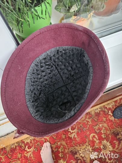 Шляпа фетровая женская
