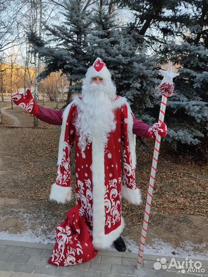 Карнавальный костюм деда мороза