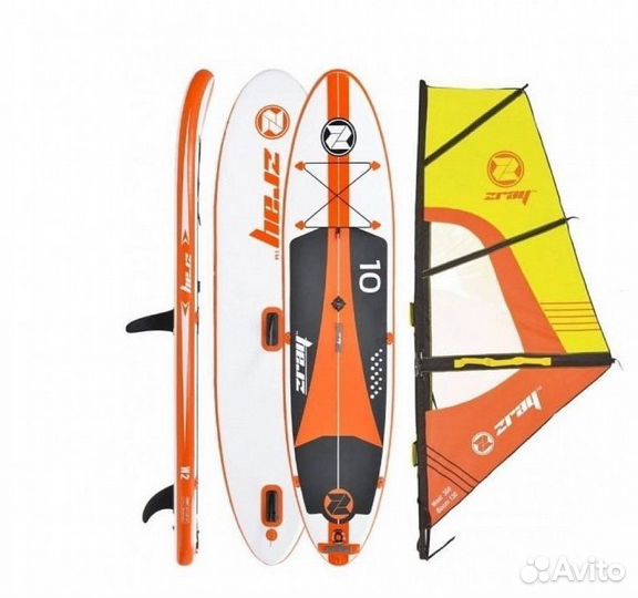 Надувная доска для sup-бординга zray windsurf