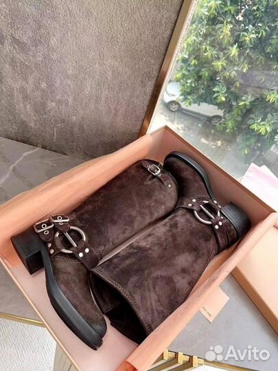 Сапоги miu miu