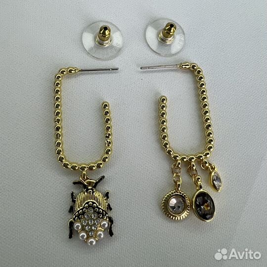 Swarovski Insecto серьги