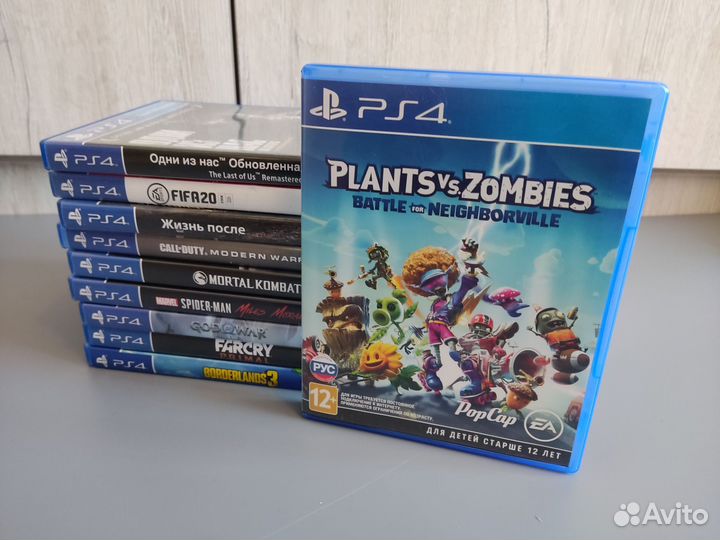 Plants vs Zombie Battle for Neighborville PS4 диск