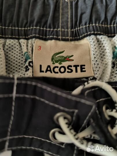 Шорты плавательные Lacoste, р.48 Оригинал