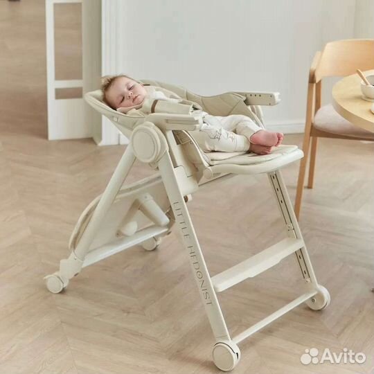 Стульчик для кормления happy baby berny lux