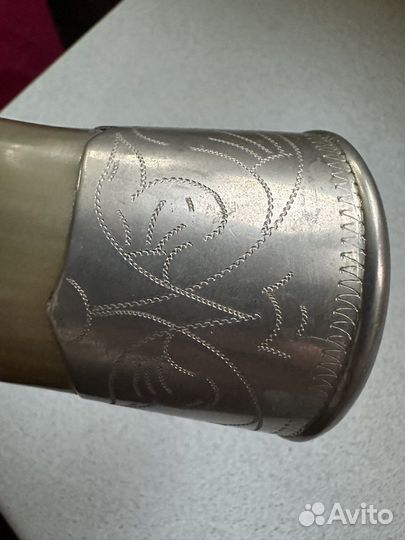 Рог костяной