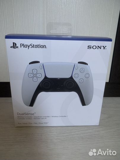 DualSense PS5 оригинал, новый, гарантия, белый