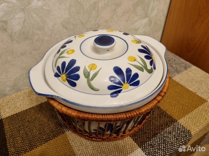 Керамическая форма для запекания/супница