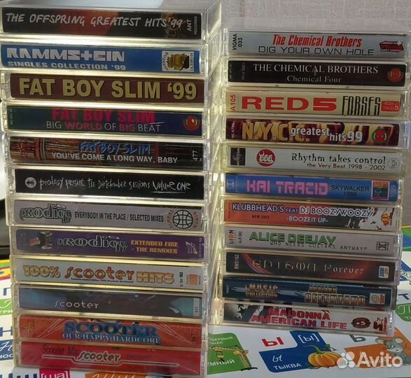 Аудиокассеты альбомы зарубежных исполнителей