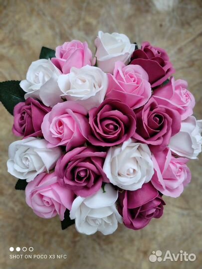 Мыльные букеты