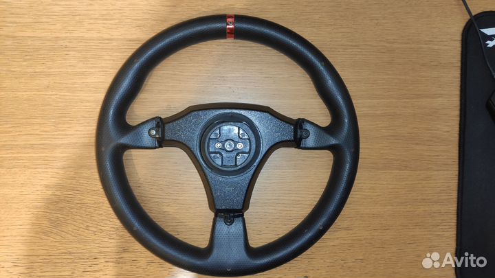 Руль, база и педали Thrustmaster t500rs + pedalset