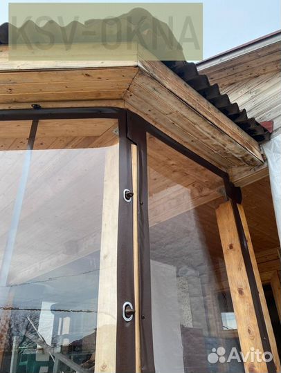 Мягкие окна под ключ