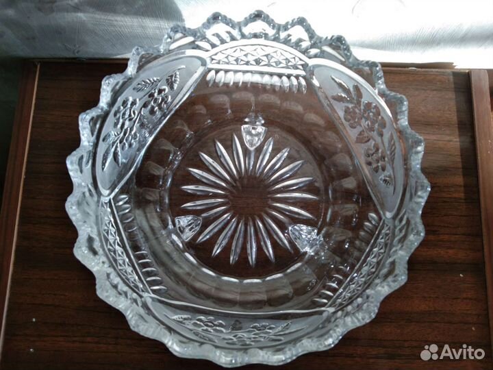 Графин и ваза из хрусталя, СССР